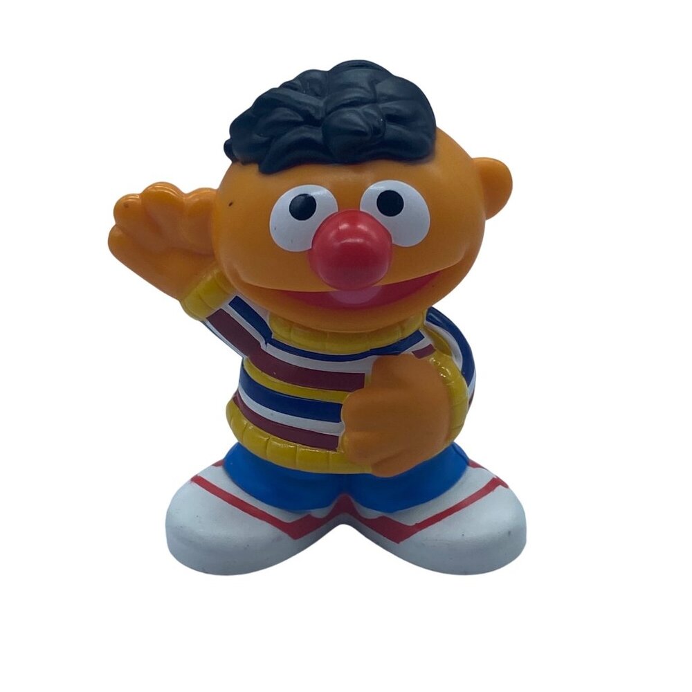 Sesame Street Ernie‎ Figure 2018 Hasbro Collectible Toy 2" Tall Durable Plastic